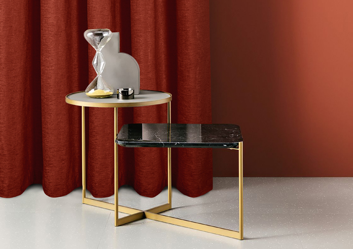 Amberley Eyelet, Terracotta - Ready Made Curtains - Image 6